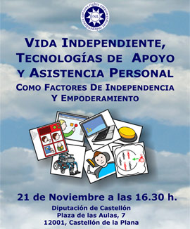 Vida independiente, Tecnologías de Apoyo y asistencia personal como factores de independencia y empoderamiento