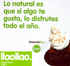 Llaollao, lo natural es que si algo te gusta, lo disfrutes todo el año