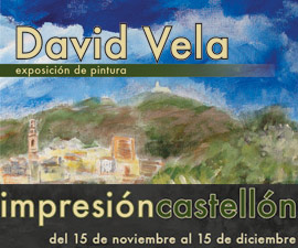 Exposición de pintura de David Vela en el Grao de Castellón