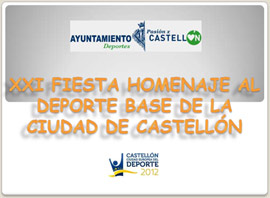 XXI fiesta homenaje al deporte base de la ciudad de Castellón