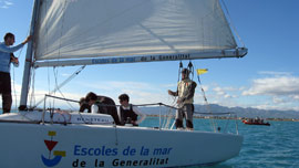 EL CN Javea gana El Open de Match Match Race Escoles de la Mar de la Generalitat- Marina Burriananova