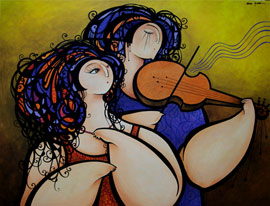 Inauguración de la exposición de María Griñó en Castalia Iuris