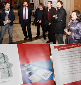 Exposición de Teodoro Llorente en el IES Ribalta