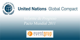 Global Compact publica el primer informe de RSC de Eventgrup