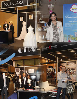 Algunas imágenes de los stand de la Feria Tu Boda de Castellón