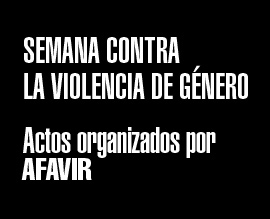 Actos de AFAVIR en la Semana contra la violencia de género