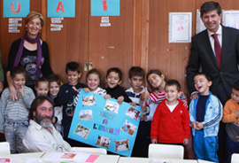 El Alcalde de Castellón, Alfonso Bataller en el ‘Día de los Derechos de la Infancia’