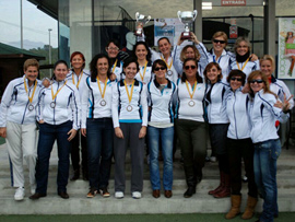 Las chicas del Club de Pádel de Torrebellver Campeonas de la Comunidad Valenciana
