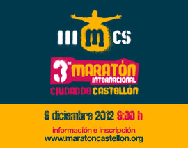 III Maratón internacional Ciudad de Castellón, 9 de diciembre