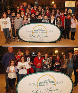 Entrega de trofeos del Torneo La Masía Les Casotes del Club de Campo Mediterráneo