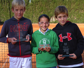 Finales del campeonato de Tenis invierno del Club de Campo Mediterráneo