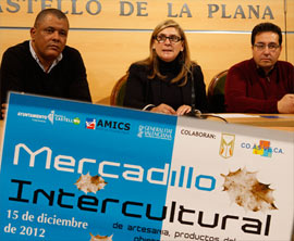 La Plaça del Primer Molí acogerá el ‘I Mercadillo Intercultural de Castellón’ el próximo sábado 15 de diciembre