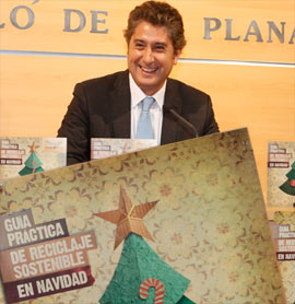 El Ayuntamiento de Castellón presenta la ‘III Guía Práctica de Reciclaje Sostenible en Navidad’