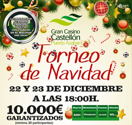 III Torneo de Navidad en el Gran Casino Castellón