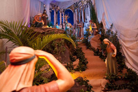 Celebración de la fiesta del Nacimiento de Jesús en la Basílica de Lledó