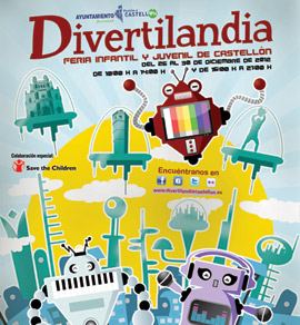 Apertura de la Feria Infantil y Juvenil de Navidad DIVERTILANDIA 2012 el miércoles 26 de diciembre