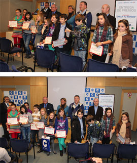 Entrega de premios del V Concurso de Postales Navideñas 