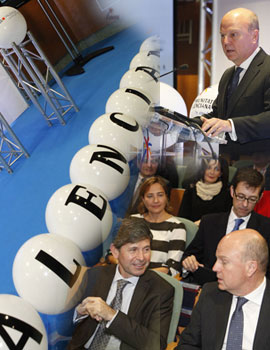 Presentación del stand de la Comunitat Valenciana para FITUR