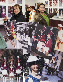 Inauguración de la exposición de fotografías de la Agrupación de Majoretes de Benicàssim y de la Banda de Tambores y Cornetas