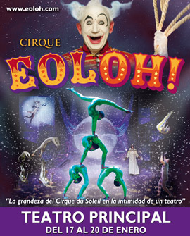 El espectáculo cirque EOLOH! en el Teatro Principal de Castellón