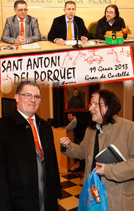 Celebración de Sant Antoni del Porquet en el Grau el sábado 19 de enero