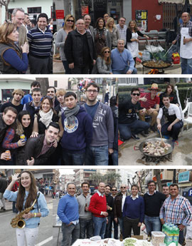 Retratos en el gran día de las paellas de Benicàssim