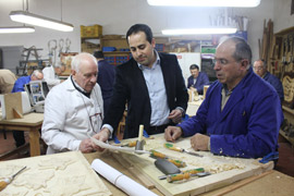 La Diputación impulsa la creación de una asociación para recuperar al antiguo gremio de carpinteros de Vila-real