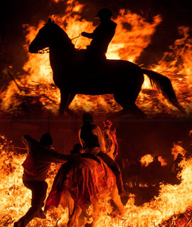 Fiesta de Sant Antoni en Vilanova d´Alcolea