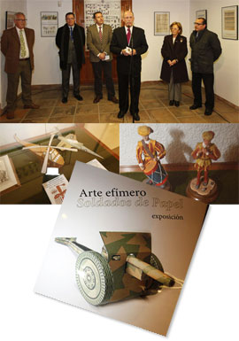 Exposición Arte efímero, Soldados de Papel