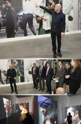 Presentación oficial de New Street, del artista suizo Beat Streuli en eL Espai d´Art Contemporani de Castelló