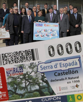 Los cupones de la ONCE llevarán la imagen de Desierto de Las Palmas y las Islas Columbretes por toda España