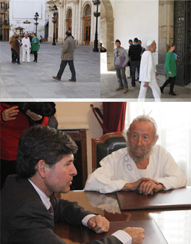 El Ayuntamiento de Castellón solicitará tres informes con el fin de analizar lo ocurrido y la solución para la escultura de Ripollés