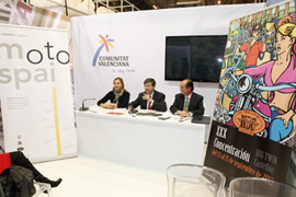 Presentación en Fitur de la oferta de turismo de motor, 'Motospai', de la ciudad de Castellón