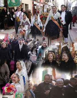 Procesión en honor a Sant Blai