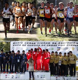 Extraordinario espectáculo en la Copa de Europa de Cross por Clubes