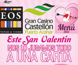 Celebre San Valentín o sus cenas de empresa en el restaurante del Gran Casino Castellón