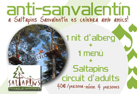 Saltapins para enamorados, amigos y disfrazados
