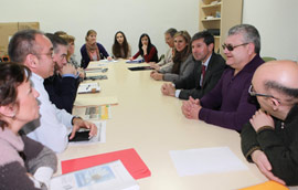 El Alcalde de Castellón, Alfonso Bataller, hará llegar las peticiones de los colectivos de personas con discapacidad y enfermos mentales a la Generalitat Valenciana