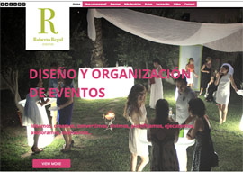 Eventos Roberto Regal estrena web