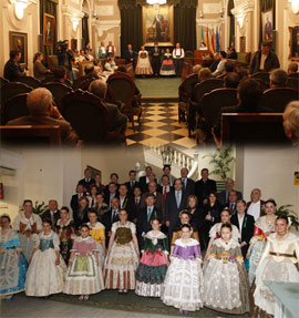 Homenaje a las empresas colaboradoras con la Junta de Festes y premios de Concurso de Escaparates