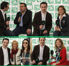 Entrevistas de TV Castellón en Magdalena
