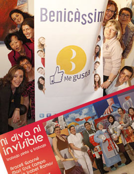 Exposición de pintura en el Día Internacional de la Mujer en Benicàssim