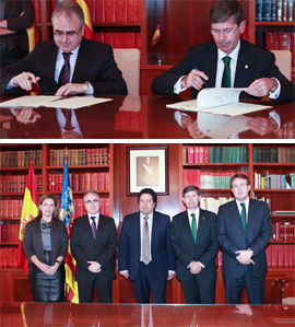 Firma de dos convenios con Instituciones Penitenciarias para el cumplimiento de penas de trabajo en beneficio de la comunidad