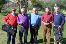 Juan José Sanchis y Melquíades Rodríguez ganan el Trofeo AESGOLF en el Club de Campo Mediterráneo