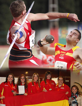 España logra en Castellón el Subcampeonato de Europa en la categoría femenina de lanzamiento