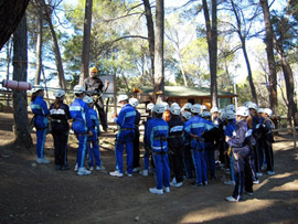Los colegios se van de excursión a Saltapins