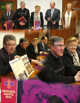 Presentación del libro anual de la Cofradía del Cristo de Medinaceli