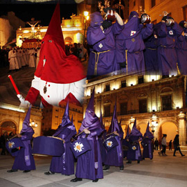 Castellón celebra por tercer año la vigilia al Crist de la Misericòrdia