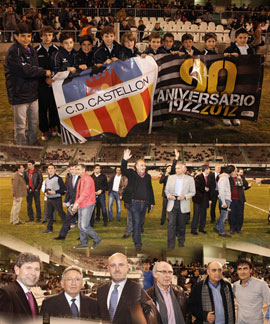Gran fiesta conmemoración del 90º aniversario del CD Castellón