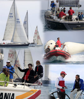 La Regata Magdalena de Crucero celebró tres pruebas con viento ligero